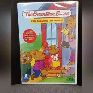 The Berenstain Bears Fun Lessons to Learn  DVD **New Sealed